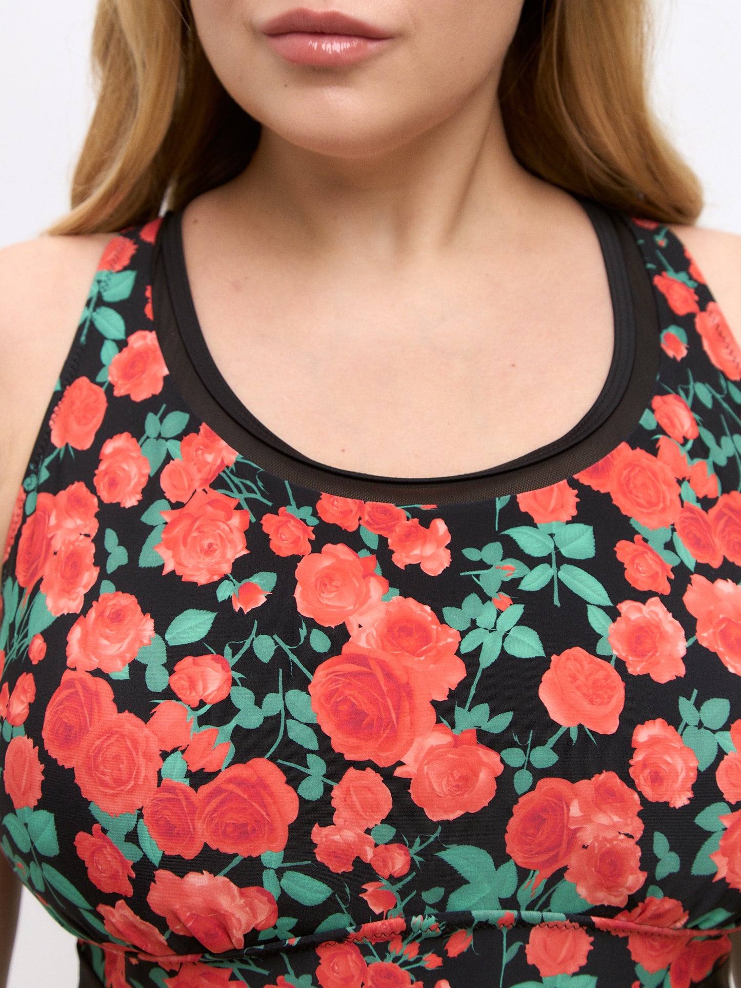 Mastectomy Pocketed One piece Swimsuit. Lida