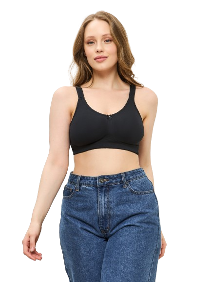 Mastectomy everyday Post-Surgery bra with Pockets for Prosthesis